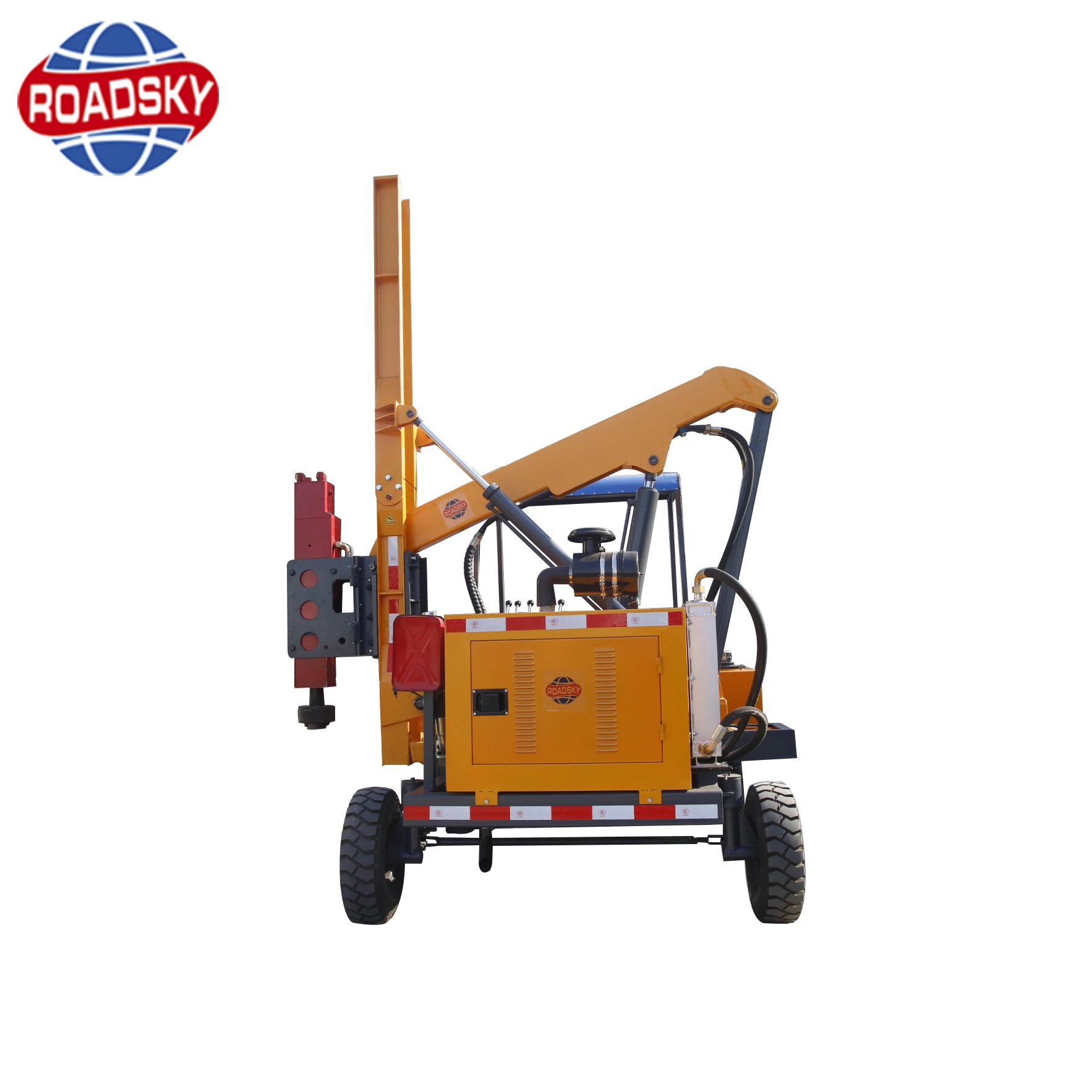 
China High Quality Guardrail Post Driver for Sale Cheap 