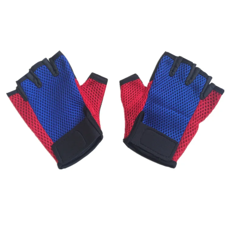 Summer Half-Finger Riding Gloves for Men Women Breathable Sweat-Resistant Wear-Resistant Palm Protection Highway Mountain Biking