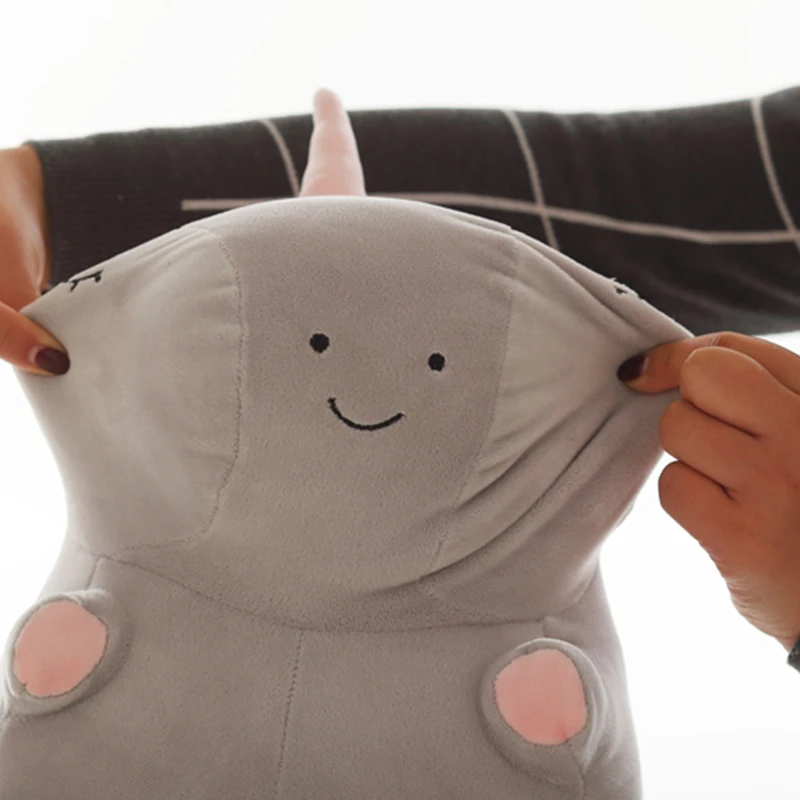 Cute soft unicorn toy fat unicorn doll animal stuffed unicorn pillow baby kids toys for girl birthday christmas gift
