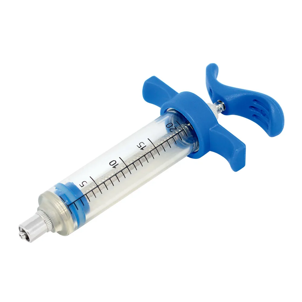veterinary syringe/injector TPX material for animals 20ml