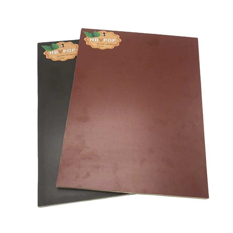 High Quality Film Faced Plywood 12mm Poplar Wood Core Fancy Plywood For Construction