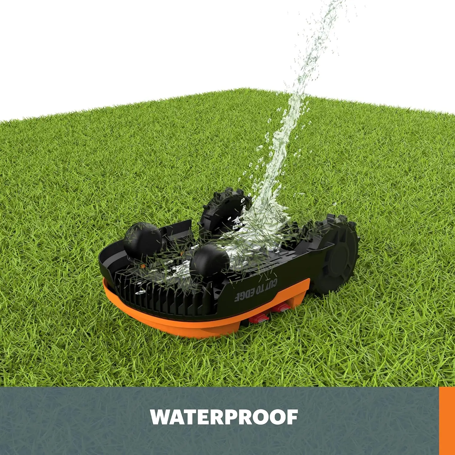 20V WR147 Robotic Lawn Mower 1/4 Acre WIFI Bluetooth connection for Yard Garden Lawnmower