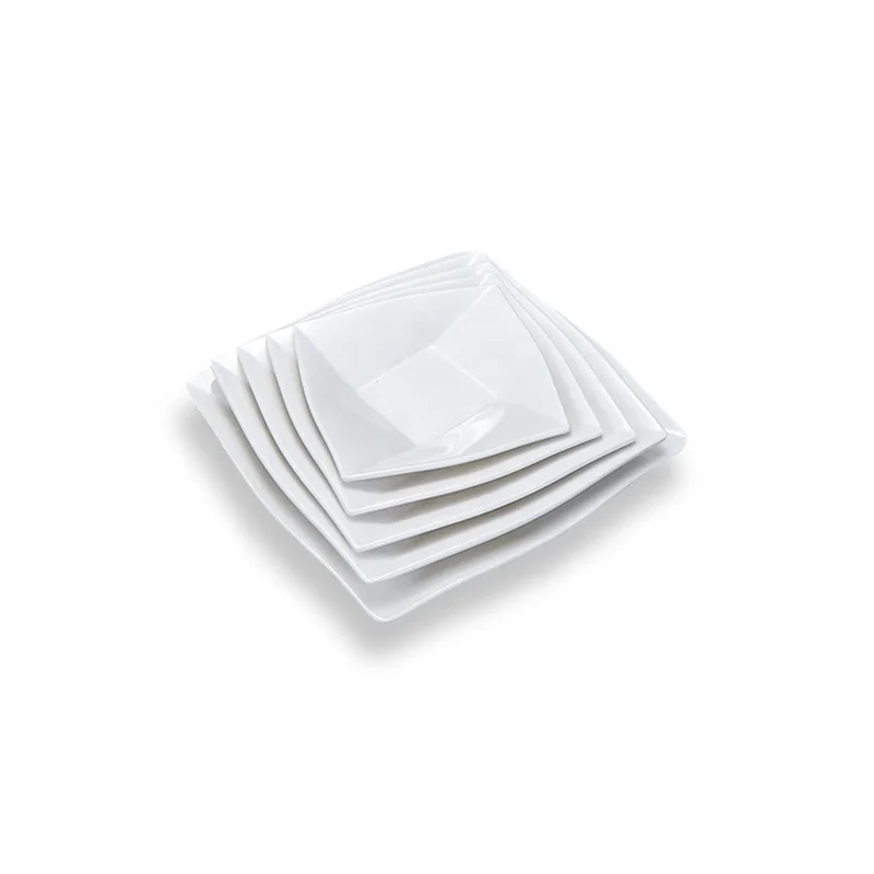 Китайская посуда, квадратные меламиновые тарелки, наборы, заводские цены, дешевые тарелки для ресторана, лучшее качество, меламиновые тарелки