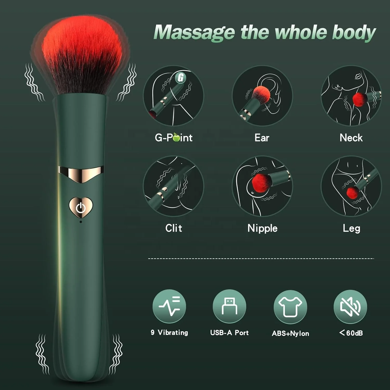Mini Vibrator Bullet Adult Toys Female Sex Toys Detachable Makeup Brush Discreet Vibrators Nipple G Spot Clit Vibrator