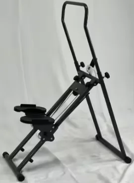 Folding Gym Mini Stepper Climbing Bike Machine with Adjustable Handle and Pedals for Home Fitness Exercise Workout Stair Stepper