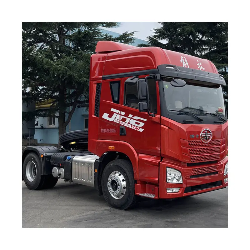 Трактор б/у 4*2 FAW JH6 540 л.с. тяжелый грузовик 6 колес евро Тяговый локомотив
