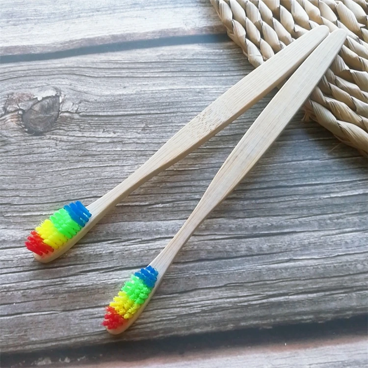 
Wholesale Environmental Charcoal Bamboo Toothbrush Medium Soft Bristle Oral Care Teeth Cleaning Eco Adult Brushes 