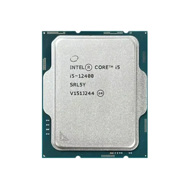 Для Intel Core i5-12400 - Core i5 12-го поколения Alder Lake 6-ядерный 2,5 ГГц LGA 1700 65 Вт Intel UHD Графический 730 для настольного компьютера
