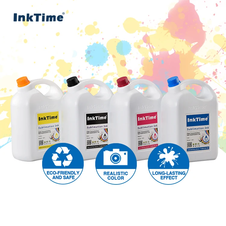 Forte concentration en France 5L 4 color encre de sublimation