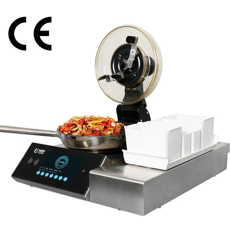 Megcook commercial automatic cooking machine full  automatic cooking pot automatic stir fry machine 3520W