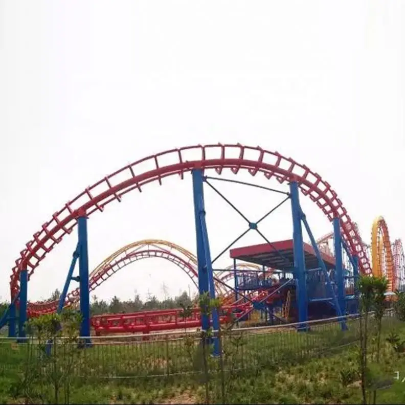 Thrill Rides Amusement Park Big Roller coaster for Sale