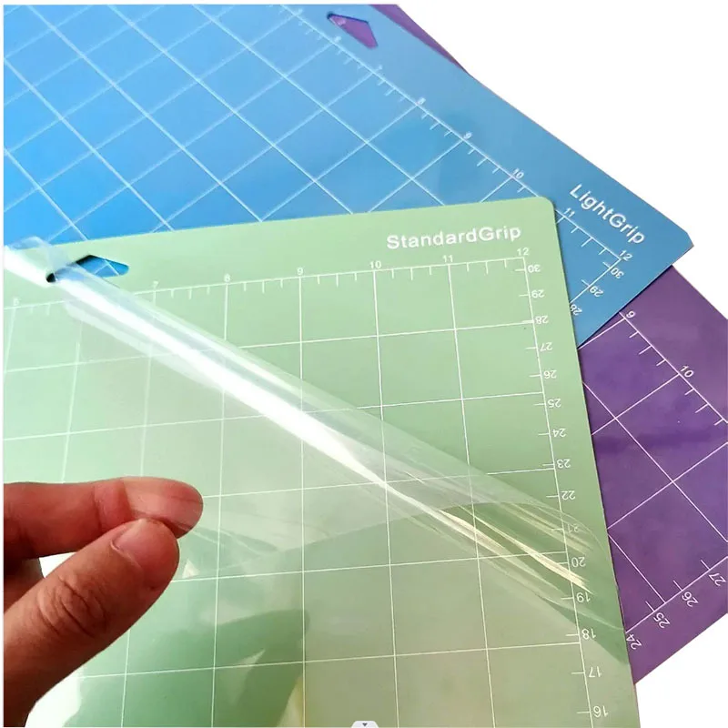 XinyiArt 12x12 inch Standard Grip Standard Adhesive Sticky Quilting Replacement Cut Mats Cutting Mat for Cricut