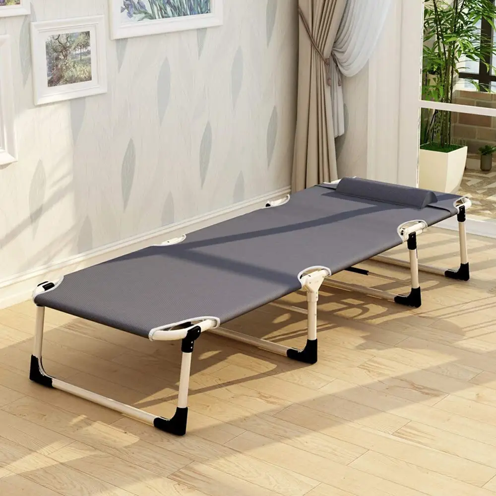 Frame With Mattress Military Camp Beach Bed Portable Camping Folding Outdoor Foldable Bed