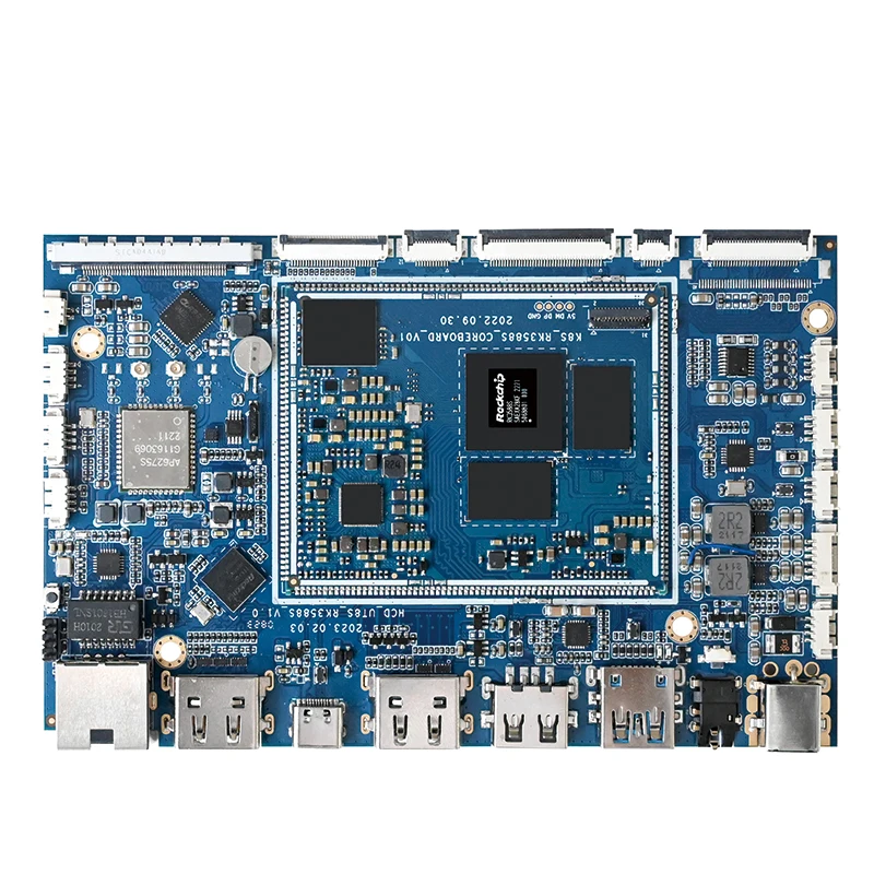 IOT Terminal Main Board RK3588S ARM Single Board Computers of Touch Screen Panel with Android 11 2020 SATA 32GB Integrated DDR4