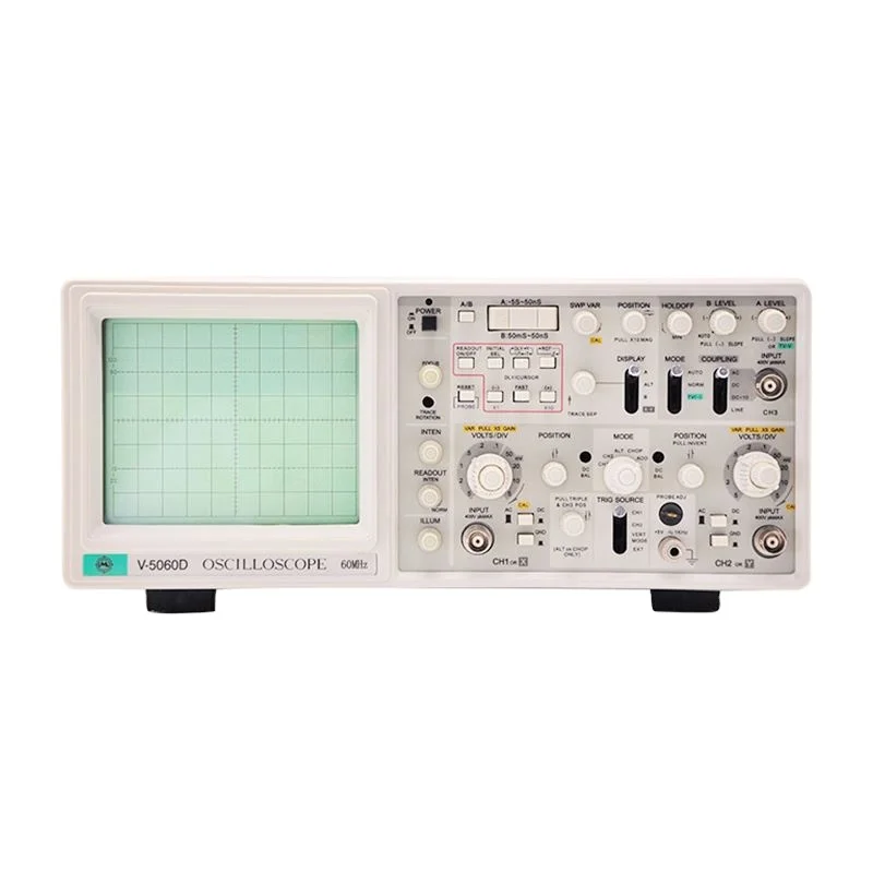 diagnostic oscilloscope 60MHz 3 Channel 6 Tracing
