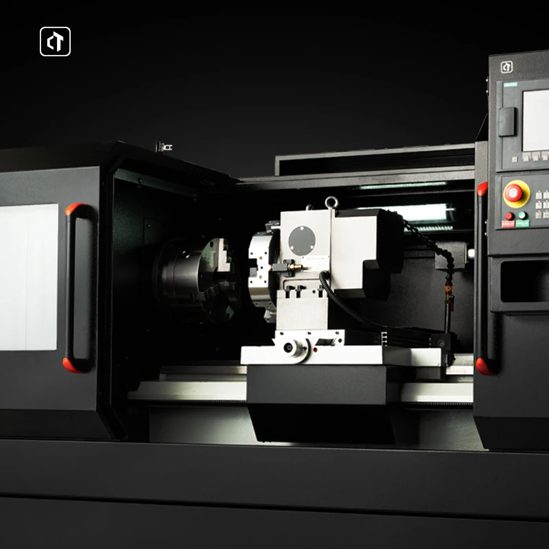 CTCNC40C The best quality high precision DIY metal lathe machine tool CNC lathe automatic lathe
