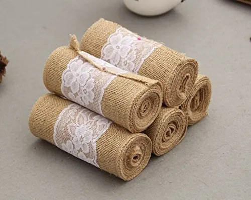100% натуральная Джутовая Ткань для свадьбы, шикарные скатерти для стола, стул, пояса, банты, украшение для сумок