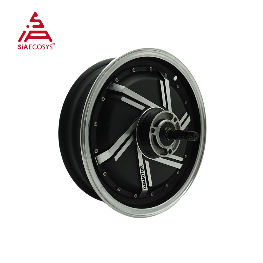 QS Motor 13*3.5inch 8000W V4 96V 140kph Hub Motor for Electric Motorcycle