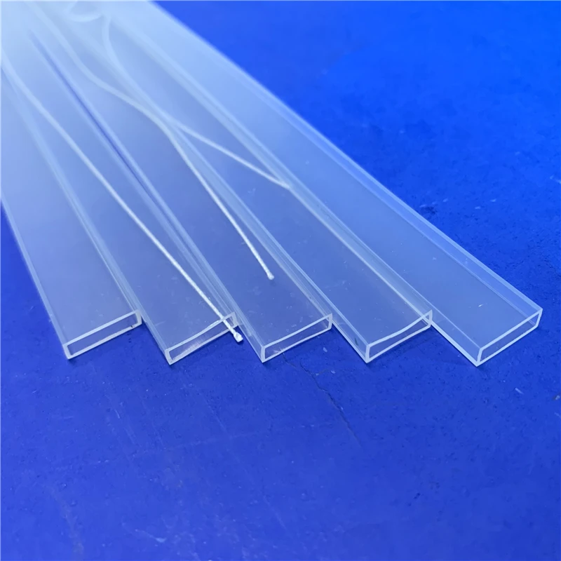 Transparent led silicone sleeve profile extrusion waterproof custom size silicone hose