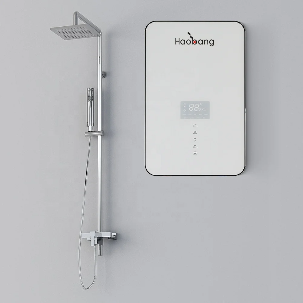 New Arrival Home Bathroom 8000W Tankless Instant Electric Water Heater For Shower
