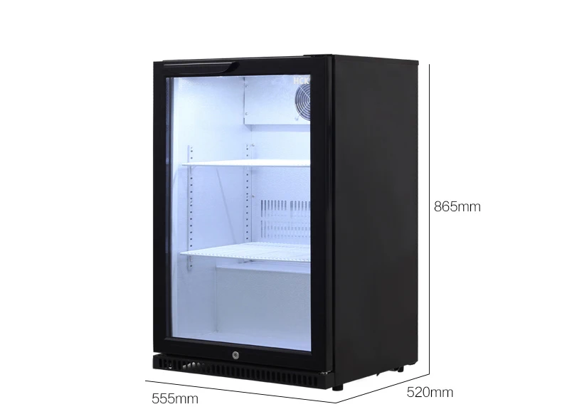 130L Stainless steel beverage cooler energy drink storage coke milk pepsi