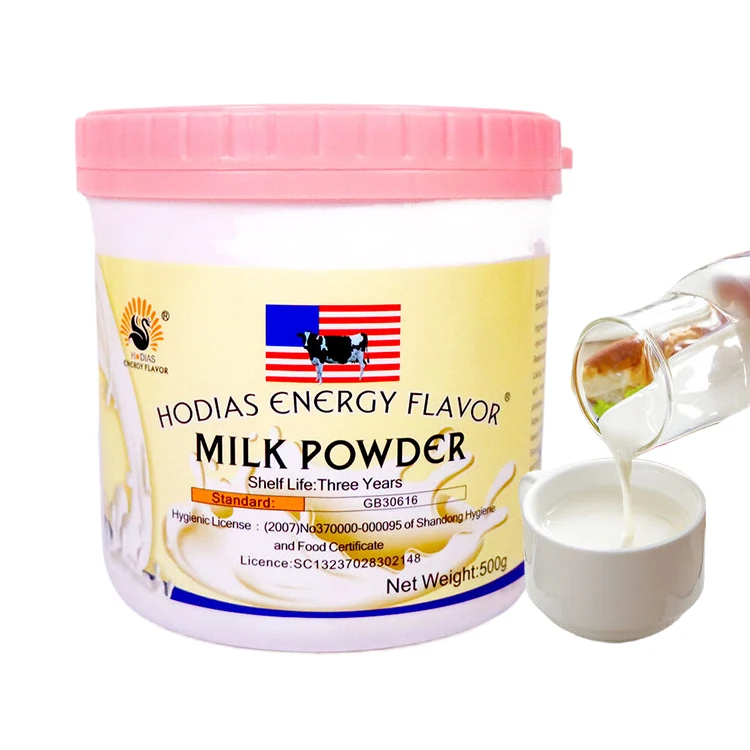 Wholesale Best Selling Dairy Food Addictive Fresh Milk Flavor Powder 500g/Barrel Suitable For Baking Cake Biscits