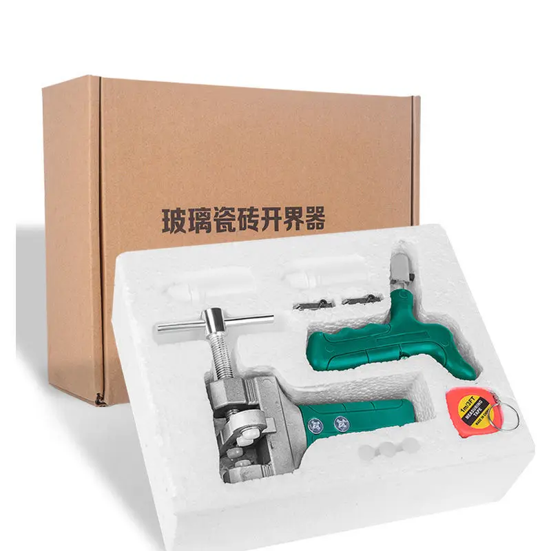 Professional Manual Glass Cutter Set 2-20mm Diamond Tool for Tile Cutting Tungsten Carbide Wheel Material