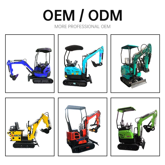 Free Shipping Official Manufacture 3.5 Ton 3 Ton 2.5 Ton Small Excavator Mini Digger