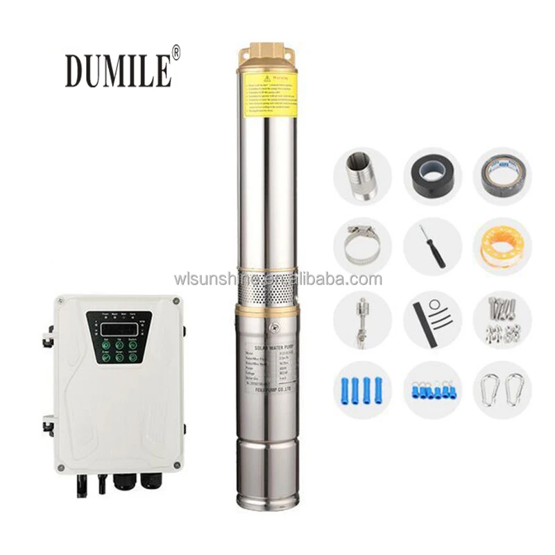 1HP 2HP Industrial Electric Solar Water Pumps Centrifugal Submersible Pump 600W 750W 1100W 1300W 1500W Price For Africa