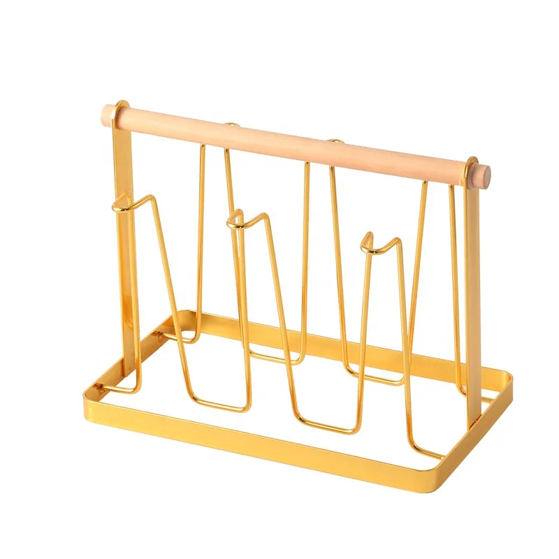 Wholesale Existing Stocks Metal Decorative Metal Design Modern Wall Mounted Wine Rack Holder