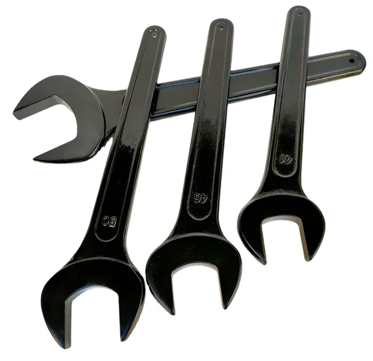 Heavy Duty Repair Tools Black Finished Torque Open End Slogging Spanner Wrench