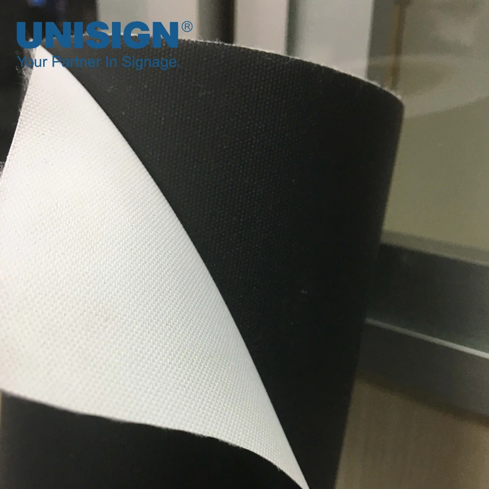 Custom Print Trade Show Event Tension Black Back Textile Fabric For Exhibition Pop Up Display Backdrops