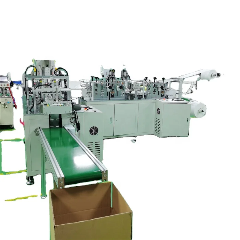 
After-sales Supported Automatic Korea KF94 Face Mask Making Machine Fish Type Mask Production line 