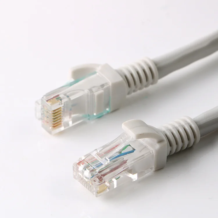 Сетевой Соединительный кабель Conector Rj45 Cat 6 Utp производитель длинного плоского кабеля Cat6 Ethernet локальной сети 20 м 200
