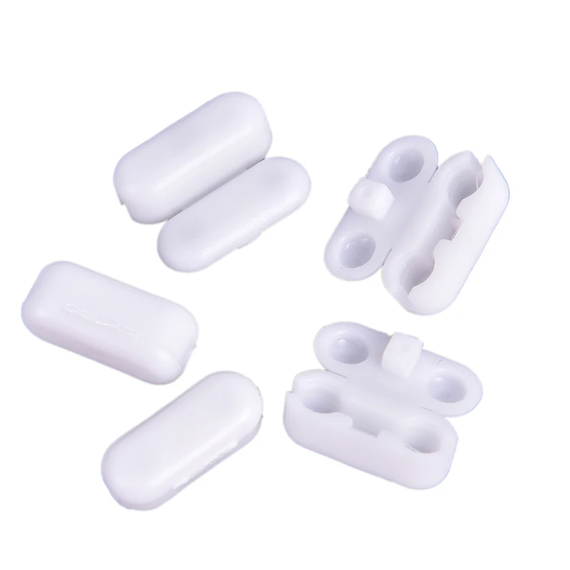 20pcs Roller Blinds Pull Cord Connector Curtain Chain Connector for Vertical Blinds Joiners Spare Tool Replacement Plastic