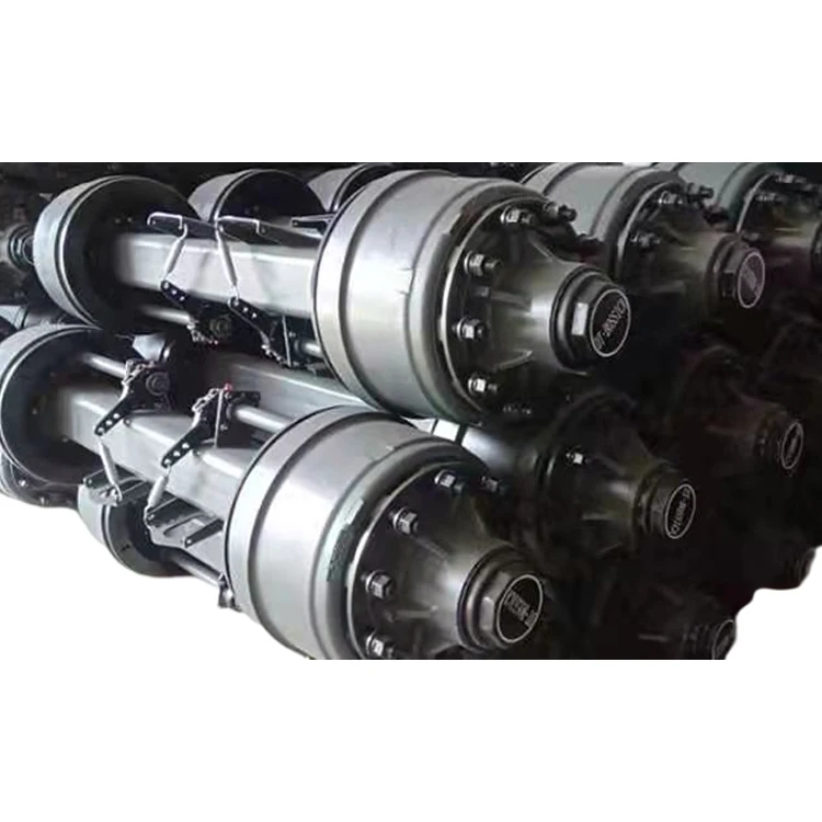 Best Quality Rear  Tandem Bogie  Semi Trailer Tandem Axle Single Point Bogie Suspension