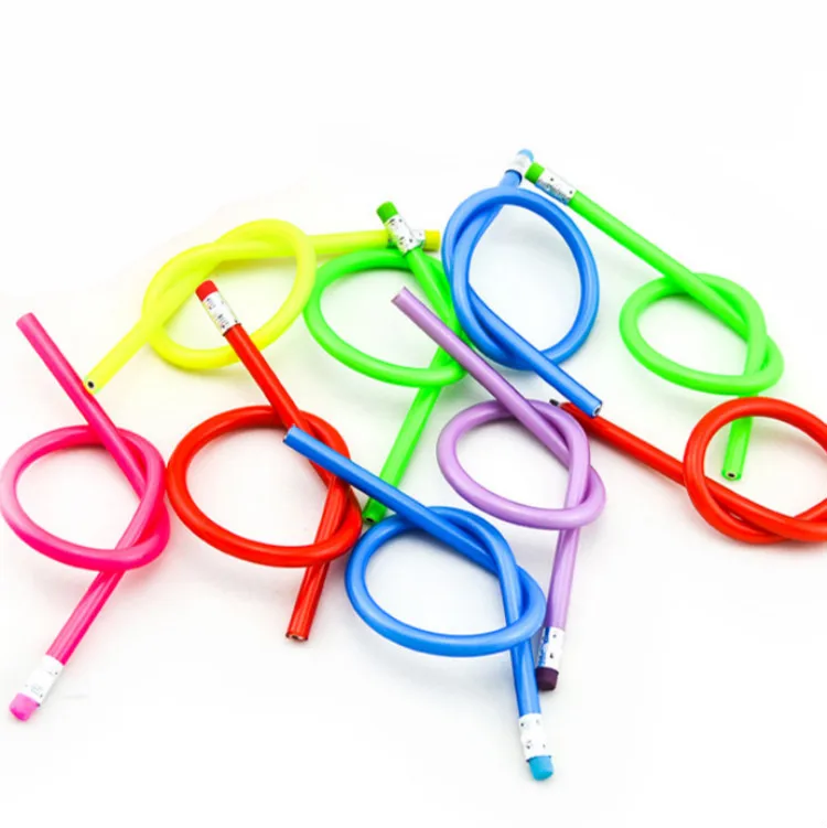 High Quality Custom Printed Promotional Soft Pencil With Eraser toppers Writing Gift cheap pencils