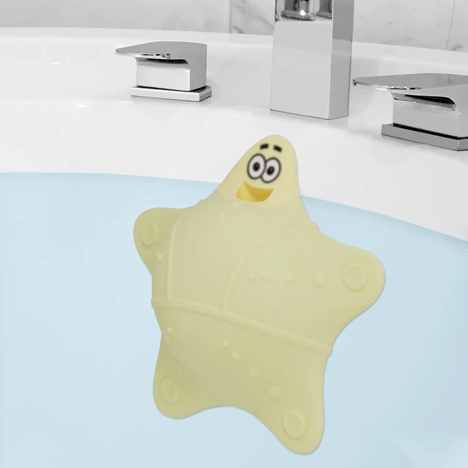 Silicone Bath Tub Drainer 5 Suction Cups Overflow Drain Cover