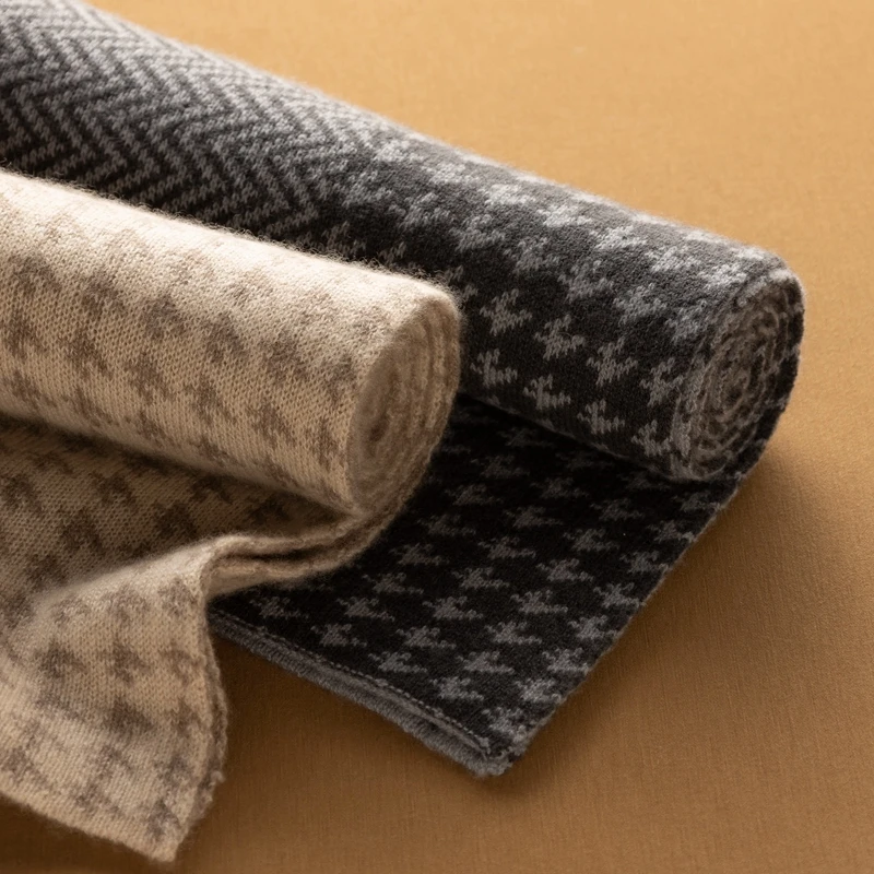 Women Scarves 100% Cashmere Knitted Shawl Hot Sale Factory Winter Warm Pure Pashmina Scarf For Ladies