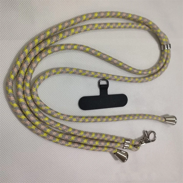 Thin And Sturdy Stainless Steel Mobile Phone Lanyard Bracket With Anti-Lost Universal Patch