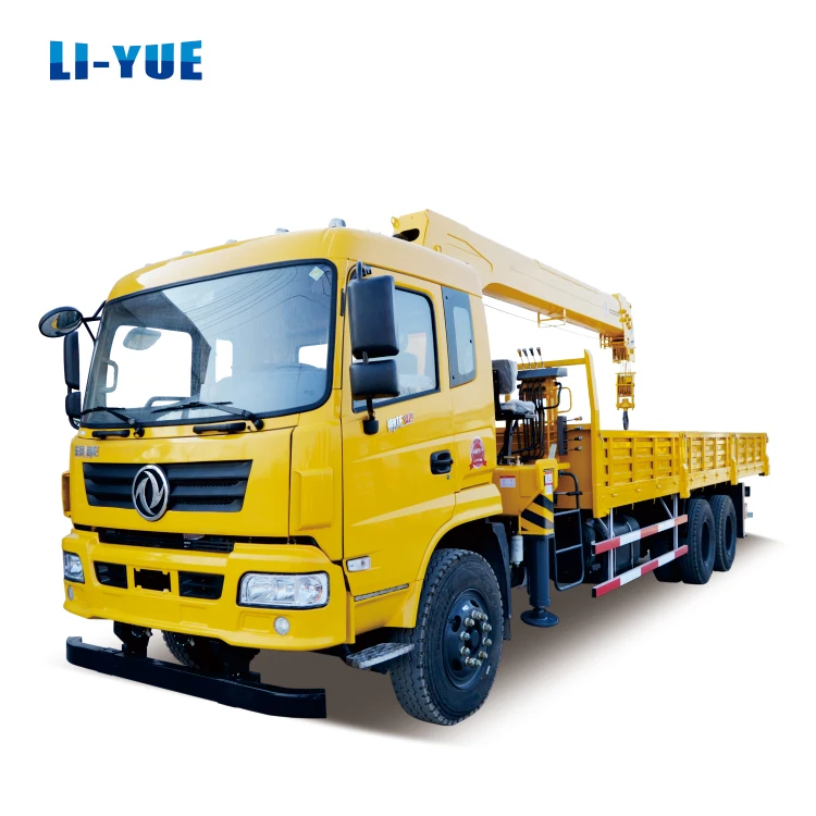 От 10 до 16 тонн Dongfeng LHD 153 кабина 6x4 Телескопический подъемный кран