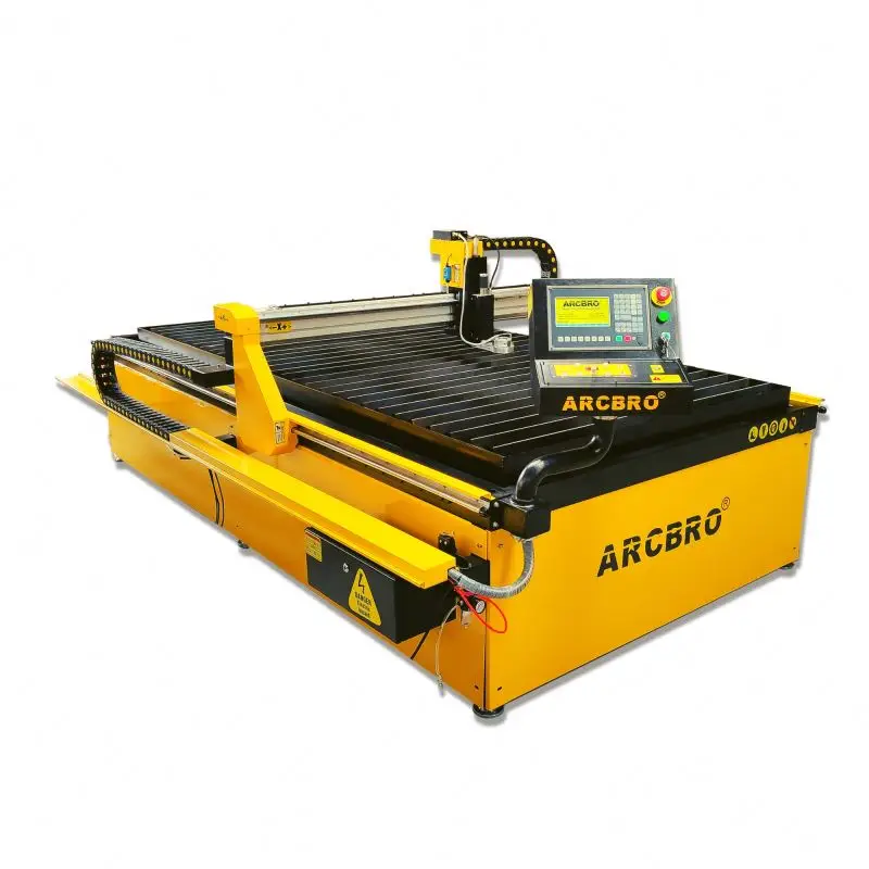 ARCBRO 120A plasma source plasma air cutter CNC table metal cutting machine