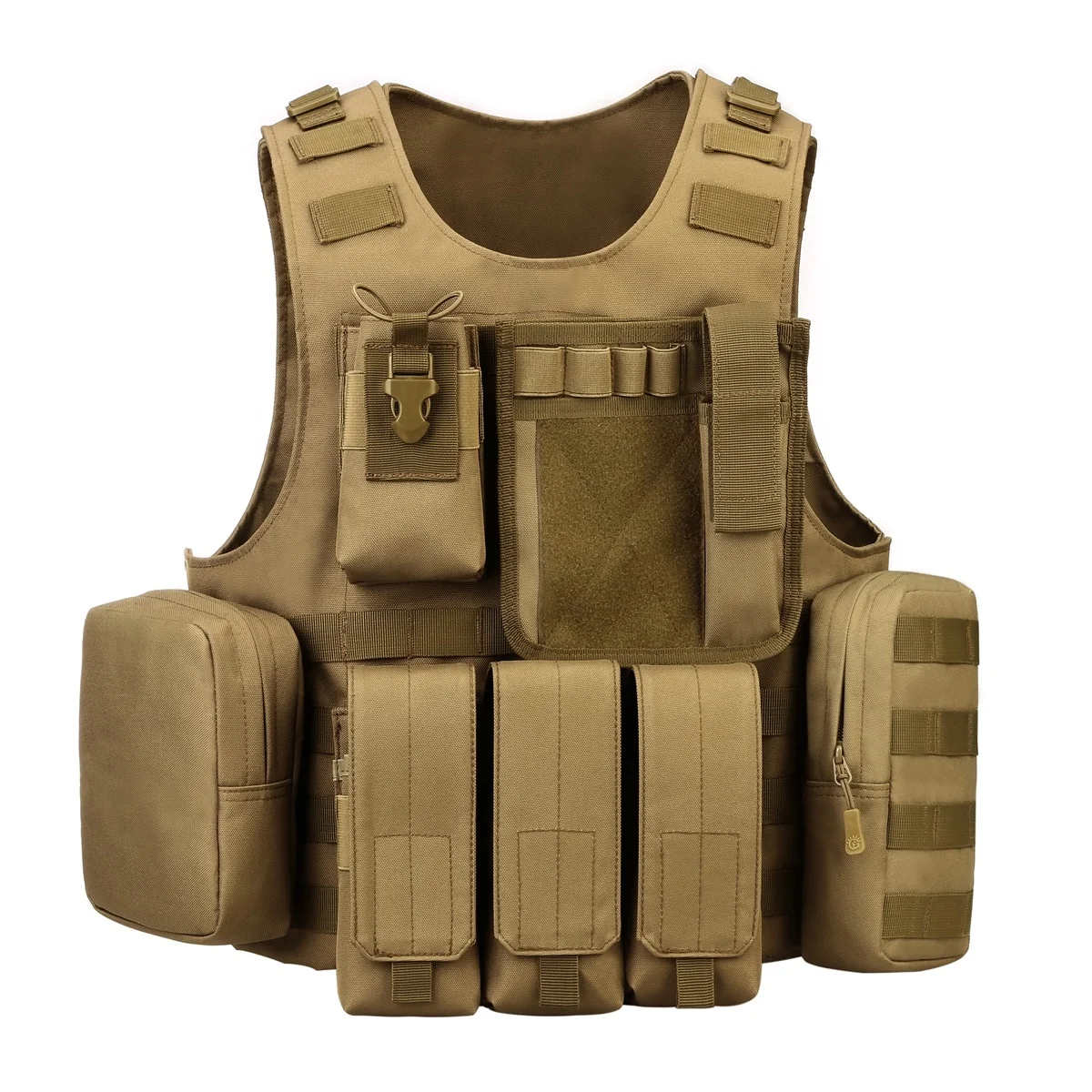 
Quick Release Military Tactical Vest With Bullet Pouches 