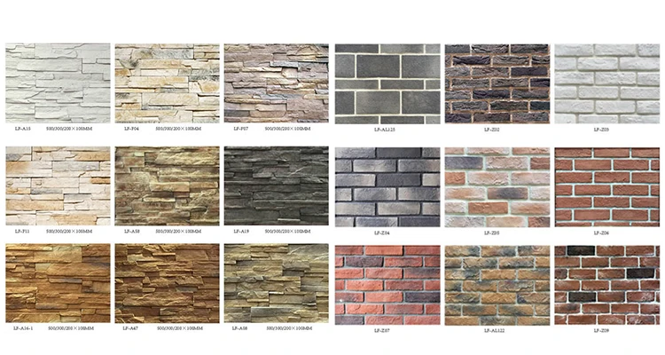 China  factory outdoor decorative wall clay red bricks faux cultural brick wall panel