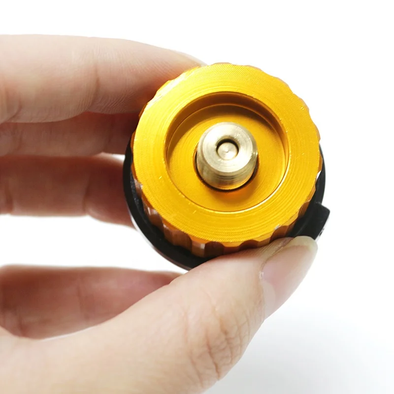 Propane Refill Adapter Propane Tank Gas Refill Adapter Lpg Gas Cylinder Connector Adapter Portable Gas Fuel Tank Conversion Head