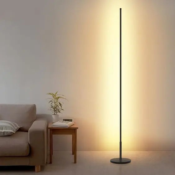 Lighting Smart Control Luxury Standing Home Decor Light Modern Floor Lamp for Living Room, Bedroom, Game Room