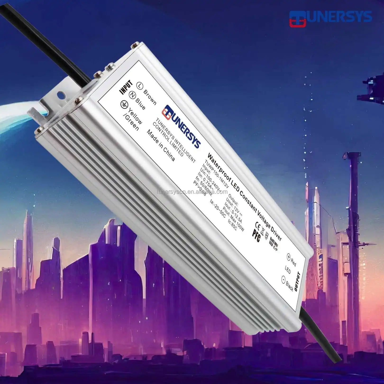 TUNERSYS 110vac Driver Waterproof Led Drivers