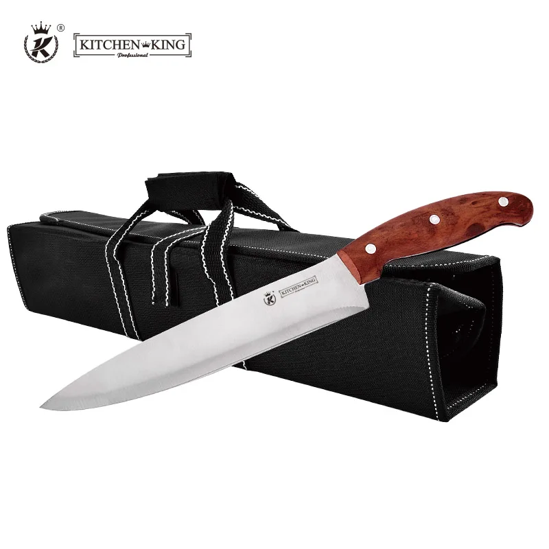 Kitchen King 9 Pieces Chef Knife Set With Bag Ultimate Chef Knife Roll Set In One Premium Stainless Steel