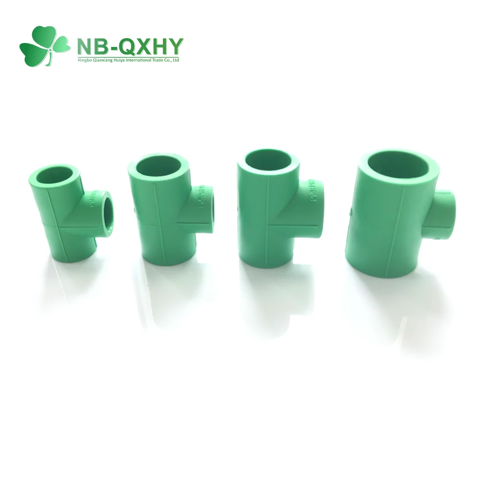 Factory Supply Plastic Pipe Fitting 20-160mm PPR Plumbing Fittings PPR Equal Tee