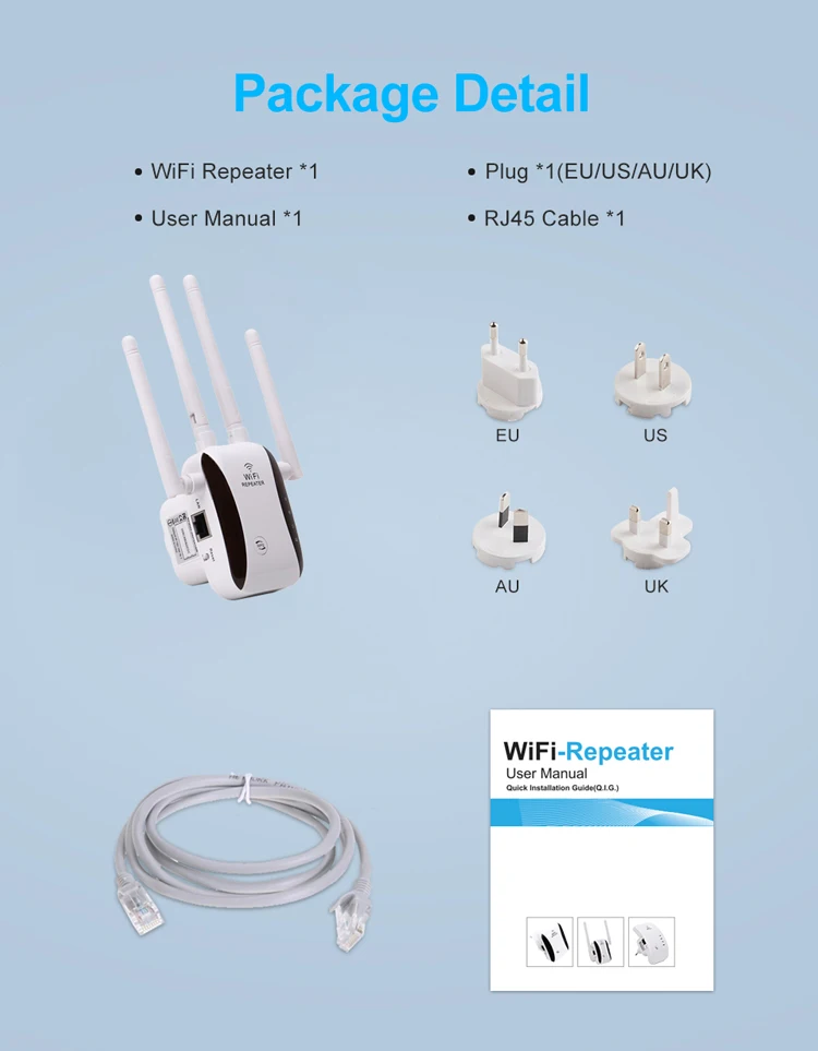 Wireless Wifi Repeater Wifi Range Extender Router